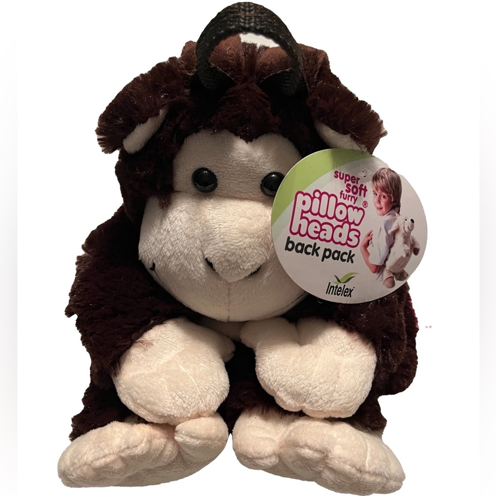 Pillow Heads Monkey Backpack